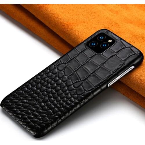 LANGSIDI Genuine Leather Phone case for iphone 11Pro max Luxury back cover For iphone 12 pro max 12 mini X XS XR 7 8 plus coque