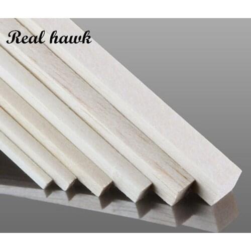 1000mm long 3x12/3x15/3x20/4x12/4x15/4x20mm AAA+ Balsa Wooden Sticks Strips Model Balsa Wooden for DIY airplane model