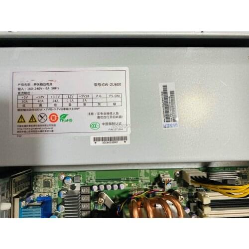 For Inspur NF5220 NF5240M3 GW-2U600 600W 24+8+8 pin server power supply