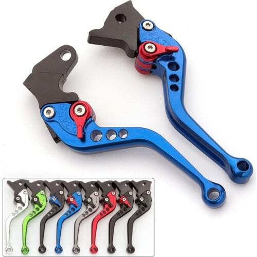 For Suzuki GSXR750 2011-2017 GSXR1000 2009-2018 CNC Motorcycles Brake Clutch Lever Short Aluminum Adjustable Motorbike Levers