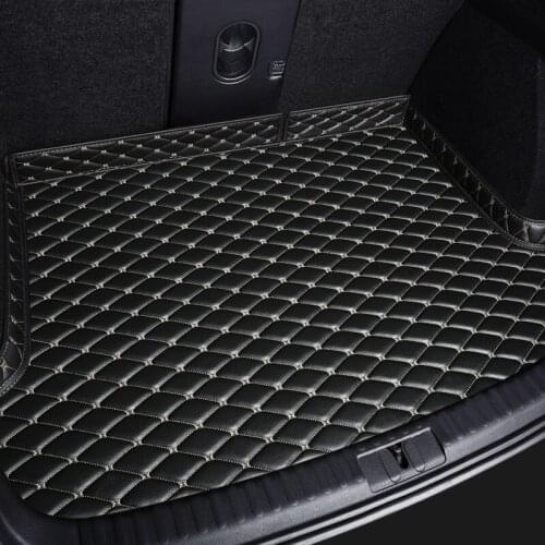 Custom leather Car trunk mat for Isuzu D-MAX mu-X car styling auto accessories