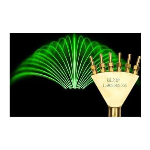 Copper materials 1 phoeni nozzle peacock water features pool fountain head