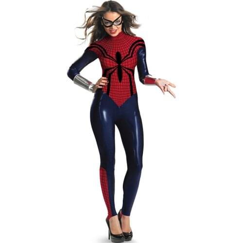 Sexy Womens Spider Costume Sale ,Game Cosplay Sexy Halloween Costumes