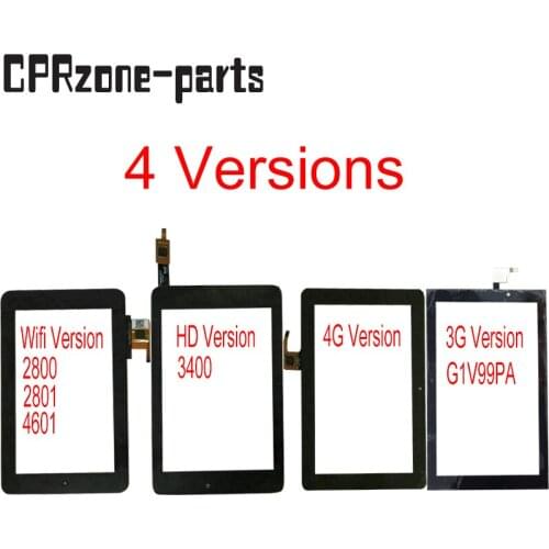 7.0" New 100% tested For HP Slate 7 touch screen digitizer glass sensor Panel Slate 7 2800 2801 4601 3G G1V99PA HD 3400 4G touch