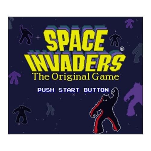 Space Invaders NTSC Version 16 Bit 46 Pin Big Gray Game Card For USA Game Players