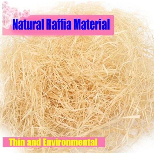 Thin and Wide Natural Raffia Rope Material Environmental DIY Handmade Crafts Wedding Invitation Gift Packing Straw Party Decor