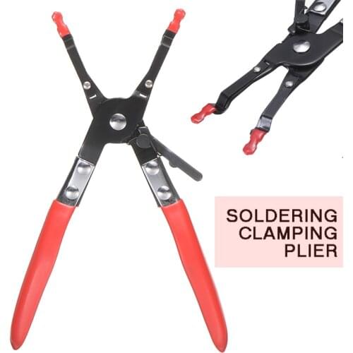 1pc Soldering Clamping Plier Multi-purpose Soldering Fixing Plier Soldering Fixing Cable Clamping Plier