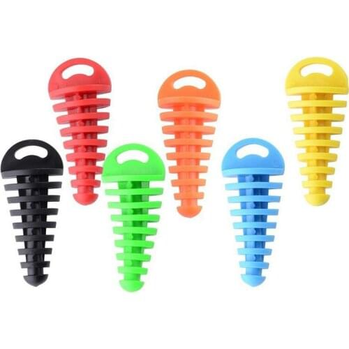 1pcs Motorcycle Exhaust Muffler Plug PVC Air-bleeder Wash Plug Pipe Protector Motocross Tailpipe Plug Move Blowdown Silencer