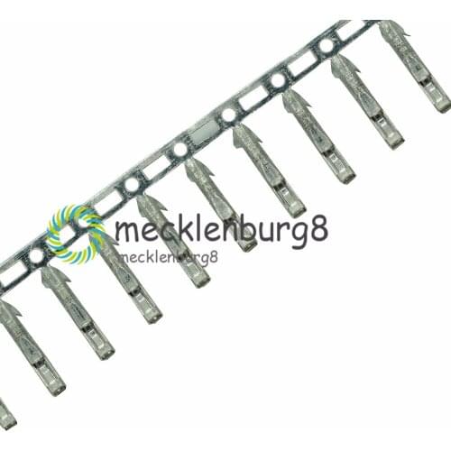 100Pcs Dupont Jumper Wire Cable Housing Female Pin Contor Terminal 2.54mm NEW