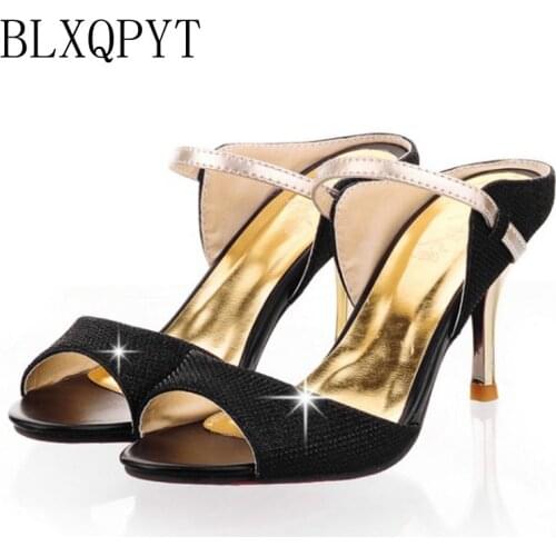 2017 Sale New Sandalias Mujer Big Plus Size Shoes Women Sandals Bottom High Heels Sapato Feminino Summer StyleM-6