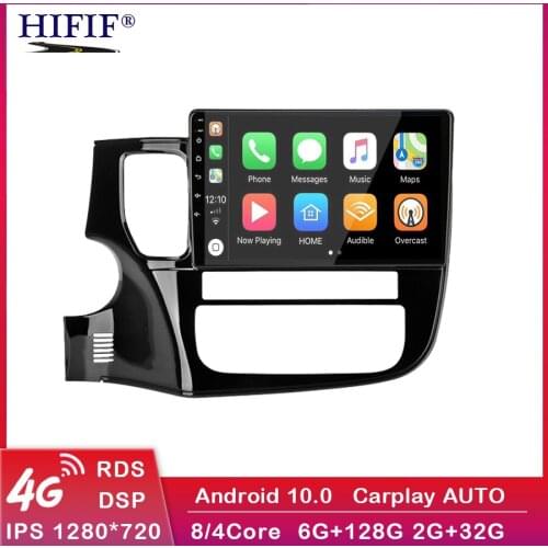 Carplay DSP IPS For Mitsubishi Outlander 3 GF0W GG0W 2012 - 2018 Car Radio Multimedia Video Player Navigation No 2din 2 din