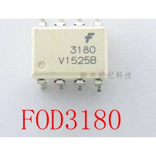 Free shipping chip FOD3180 FOD3180SD SOP-8 10pcs/lot