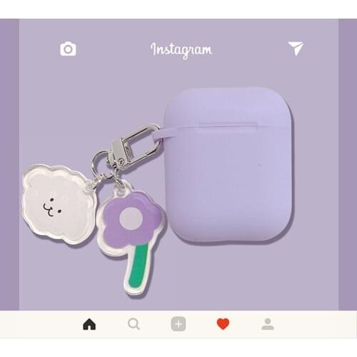 Cute Cartoon Animal Earphone Headset Accessorie Soft TPU Case For Airpods 1 2 Pro Protective Wireless Bluetooth Headset Cover