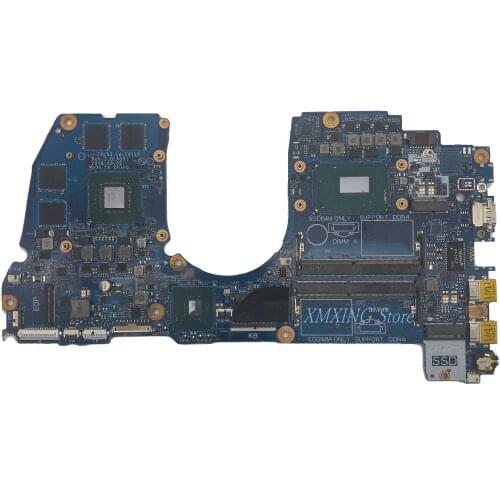 FULCOL For DELL INSPIRON G3 15-3579 3579 Laptop Motherboard CPU I7-8750H LA-F611P CN-0M5H57 0M5H57 M5H57 Tested 100% work