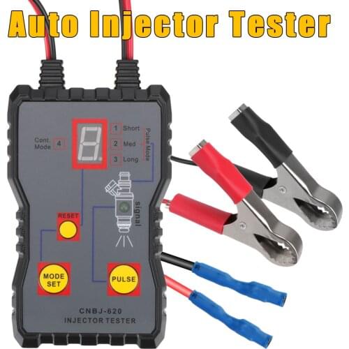 LEEPEE Car Fuel Injector Tester Fuel System Scan Tool Injector Flush Cleaner Professional Portable Automotive Cleaning Tool Kit