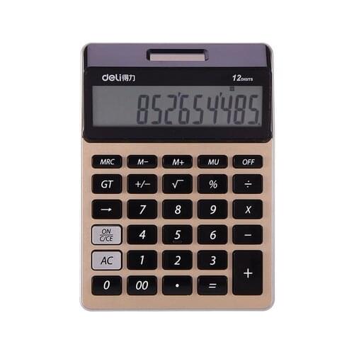 Deli 1575A Calculator Office Supplies Finance Student 12 Computer Big Buttons Cute Fashion