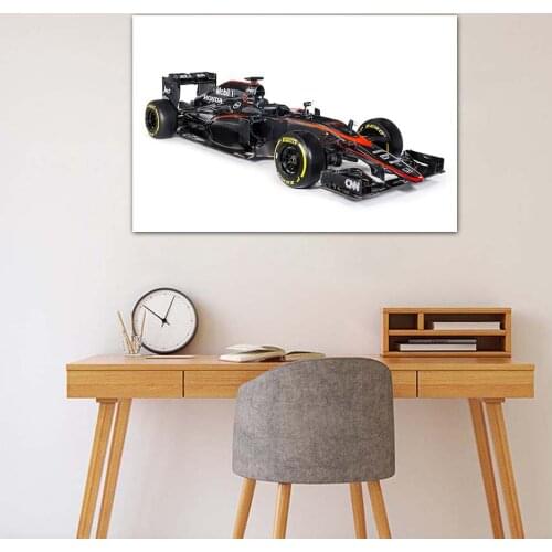 Formula1 McLaren MP4 Race Cars Wallpaper Decorative Posters and Prints Canvas Wall Art Modern Painting for Home Decor