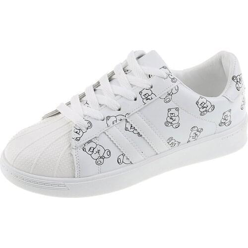 Women Slides Casual Shoes Fashion Outdoor Girl Lovely Sweet Little Bear Sneakers Female Zapatos De Mujer Tenis Feminino