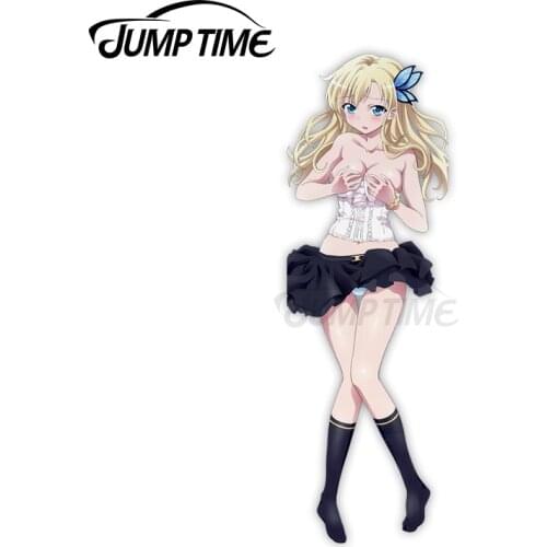 Jump Time Boku wa Tomodachi ga Sukunai Kashiwazaki Sena 32 4.3 Anime Sexy Girl Vinyl Decal Waifu Car sticker