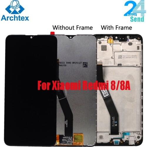 For Xiaomi Redmi 8 8A LCD Display and Touch Screen With Frame Digitizer Assembly for Xiaomi Redmi 8A Screen 6.22 inch