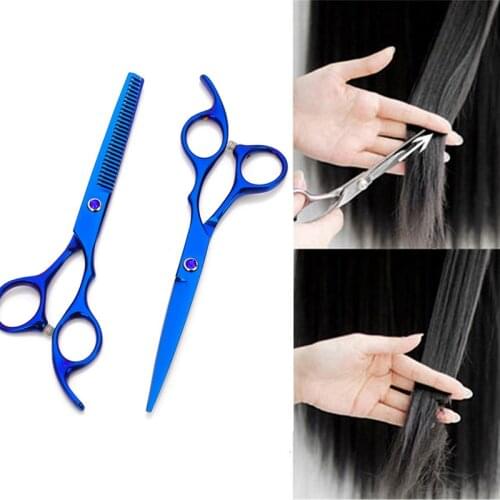 1pc Professional Hair Cutting Scissor Hair Scissors Hairdressing Scissors Kit Hair Straight Thinning Scissors Barber Salon Tools