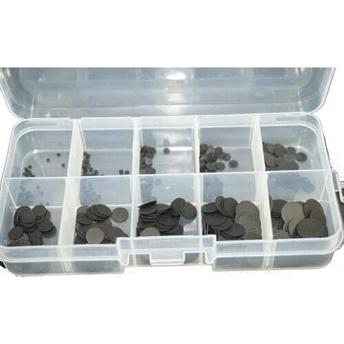 100PCS/LOT Free Shipping 1.5~10mm Keypad Repair Kit Remote Control Conductive Rubber Buttons