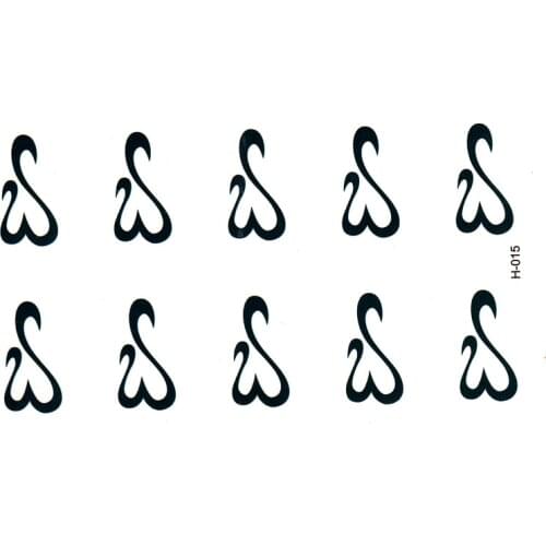 50pcs Alphabet Temporary Tattoo Body Art Flash Tattoo Stickers Waterproof Tatto tatouajes Henna Tattoo Fake Tatoo Sticker