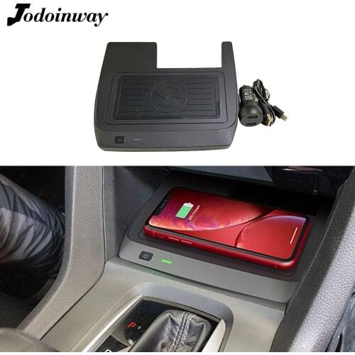 Car wireless charger phone holder for Honda Civic 2016 2019 mount mobile support charging board for iphone 11 qi charge bracket