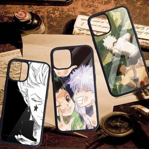 Anime Hunter x Hunters Phone Case PC for iPhone 11 12 pro XS MAX 8 7 6 6S Plus X 5S SE 2020 XR