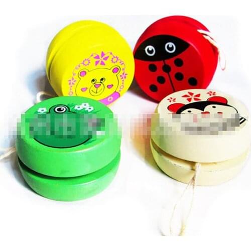 Kids Funny Boys Wooden Yo-Yo Yo-yo Cute Best Gift Classic High Quality Lovely Professional Toys 5cm Kids Toy