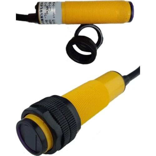 E3F-DS10C4 Inductive Switch Photoelectric Switch Diffuse Reflectance NPN Normally Open Detection Distance 10cm Not Adjustable