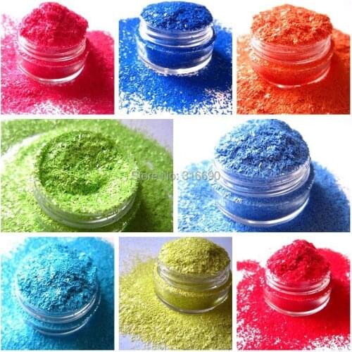 Neon Fine Glitter Bars for Glitter Nail Art Hand-made Nail polish and Glitter Crafts nail polish Glitters supplies