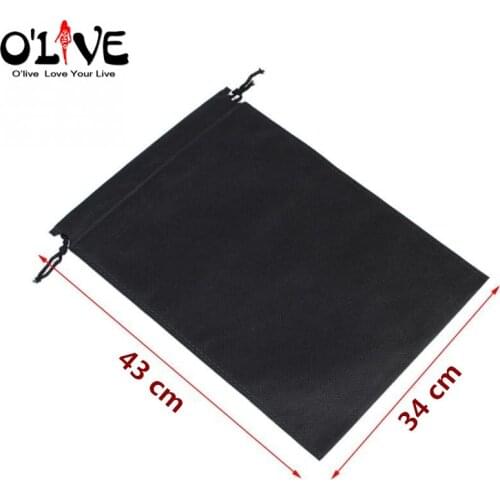 Non-woven Shoes Bag Storage Travel Organizer Draw String Bags Laundry Dust 43*34 CM Home Organization And Storage