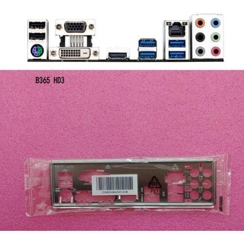 Original/OEM for Gigabyte B365-HD3、B460-HD3、Z270-HD3、B85M-GAME PLUS I/O Shield Back Plate BackPlate BackPlates Blende Bracket