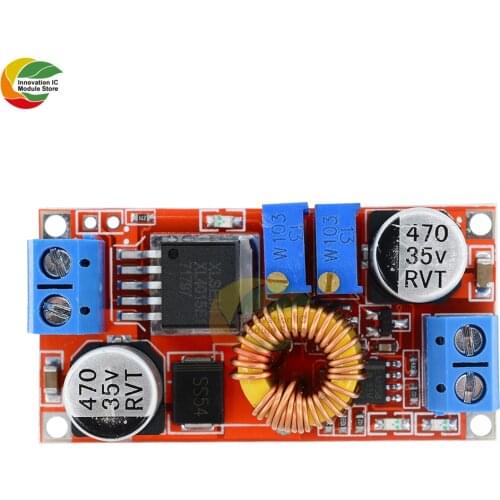 XL4015 Max 5A Step Down Buck Charging Board Lithium Battery Power Converter Voltage Charger Adjustable Module 5V 32V to 0.8V 30V