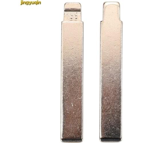 Jingyuqin 30pcs 156# Flip Remote Car Key Blank For Hyundai Verna Kia K5 No.156 Folding Uncut Blade Replacement