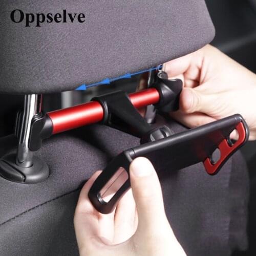 Adjustable Car Back Seat Headrest Mount Holder For iPhone12 11 Pro Max Car Tablet Stand Bracket For iPad 2 3/4 Air 1 2 iPad mini