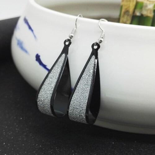 Explosion Dripping Wild Scrub Earrings Ladies Long Earrings Jewelry Retro Punk Exaggeration Earrings Earrings Women Water Drop