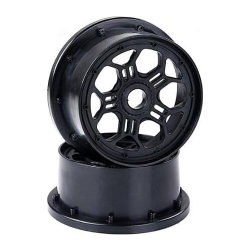 1/5 LT truck spare part tyres and wheels parts LT Gen.3 wheel hubs set (also fit for SLT/V5/5S truck)97055