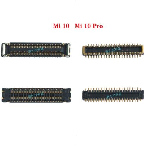 LCD Display FPC Connector Plug MotherBoard Pin For Xiaomi Mi 10 Mi 10 Pro