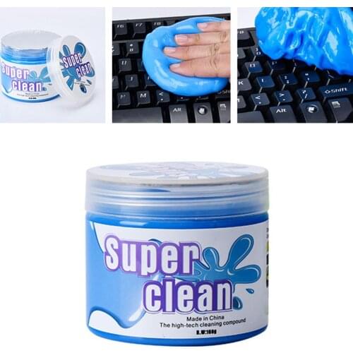 YOLU 1Pcs Car Cleaning Sponge Products Auto Universal Cyber Super Clean Glue Microfiber Dust Tools Mud Gel