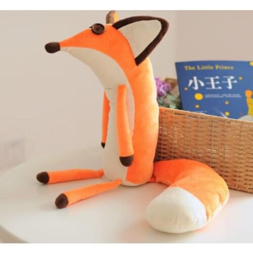 60cm Moive The Cartoon Little Prince And Fox Plush Doll Stuffed Animals Plush Education Toys For Children Christmas Gifts