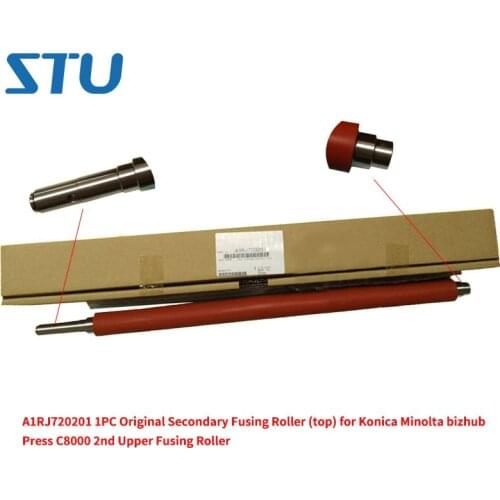 A1RJ720201 1PC Original Secondary Fusing Roller (top) for Konica Minolta bizhub Press C8000 2nd Upper Fusing Roller