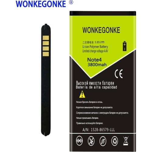 WONKEGONKE EB-BN910BBE Battery For Samsung Galaxy Note 4 N910F N910C N910U N910V N910T N910H N910A N910X N910P Batteries Bateria