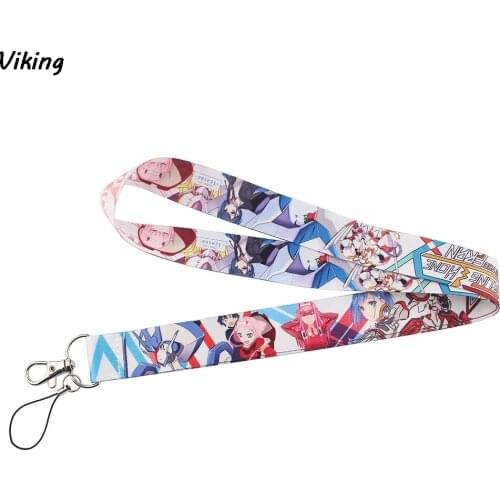 G1511 Anime Keychain Phone Lanyard Fashion Strap Neck Lanyards ID Card Holder Keys Kids Gift