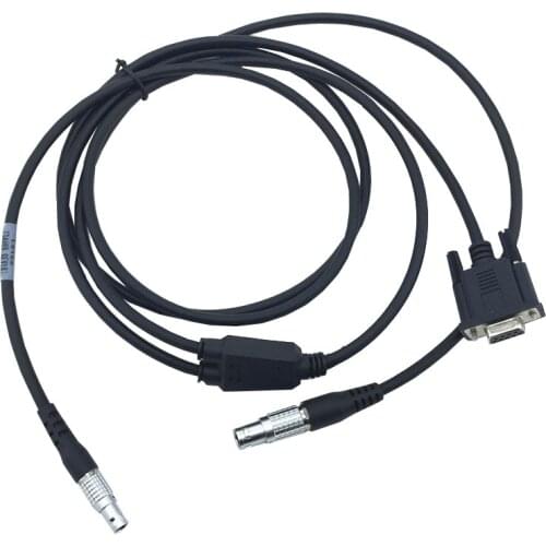 GEV187 RS232 Data Y Download Cable For Leica Total Stations To PC And GEB70 GEB171 Replacement Multi-function Cable