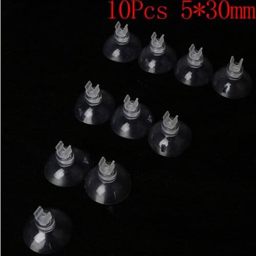 Hot Selling 10Pcs/lot Aquarium Suction Cup Holder Sucker For Fish Tank Pump Airline Tube Aquariums Holders Sucker