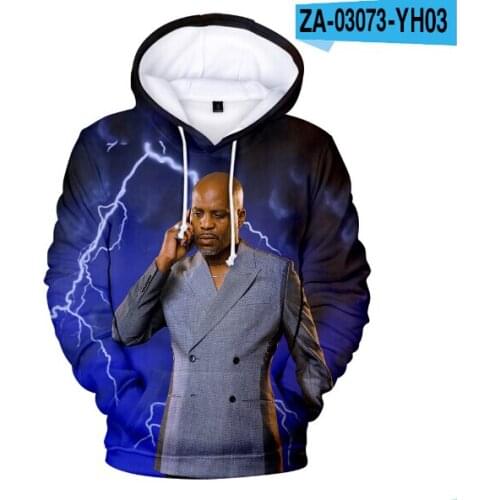 DMX 3D Print Hoodie Fashion Kids Hoodies Sportswear Casual Hooded Youthful Hip Hop Women / Men /KIDS Hooded Popular DMX Clothes