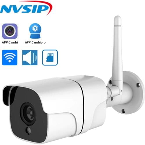 1080P IP Camera WIFI Wireless Outdoor Full Metal Waterproof Bullet Security Camera ONVIF 2-Way Audio Night Vision 20M CamHi