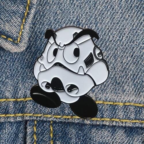 LT1142 Star Wars Funny Cute Enamel Lapel Pin Badge Pins for Clothes backpacks Decoration Gifts for Friends Jewelry Accessories
